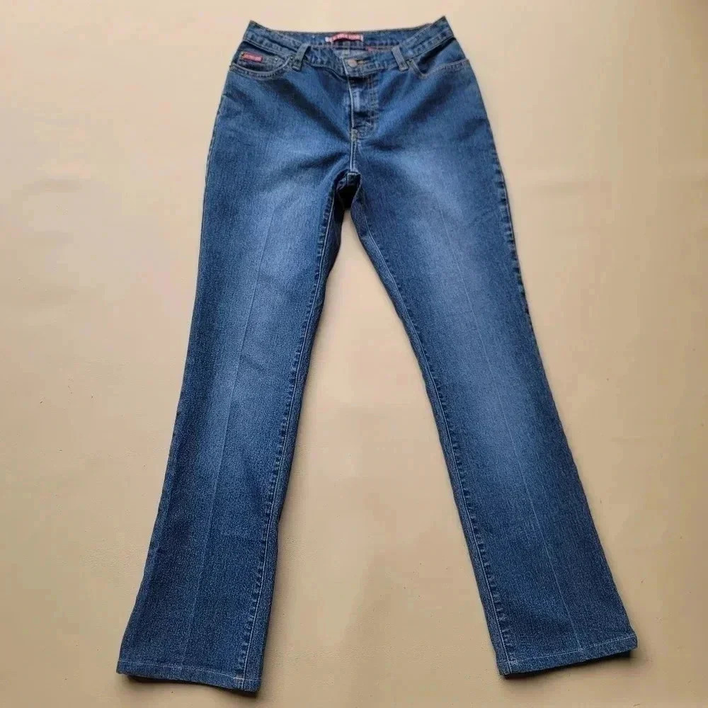 US Polo Assn Jeans Size 8 Blue Women’s Dark Wash Denim Actual Dimensions W.28